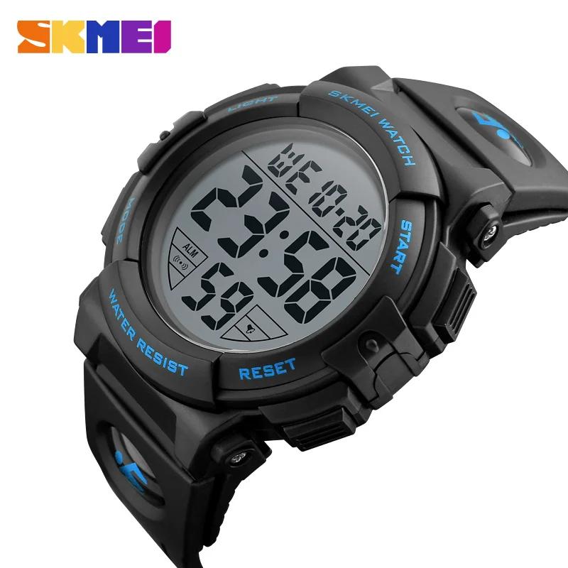 Skmei Men Multifunction Watches Military 5Bar Waterproof Digital Watch Relogio Masculino Fashion Outdoor Sport Watch 1258