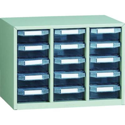TRUSCO Van Rack Case B Type 3 Rows 5 Tiers B-35