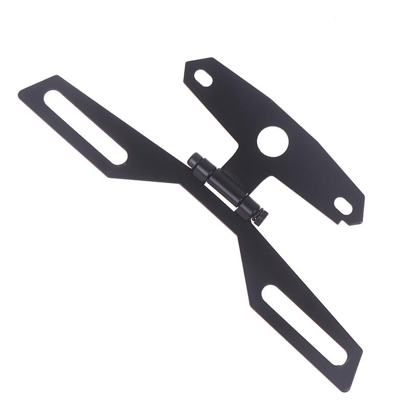 Motorcycle Folding License Plate Light Bracket Tail Rear Light Bracket Holder Replacement Accessories For ATV Dirt Bike Scooter