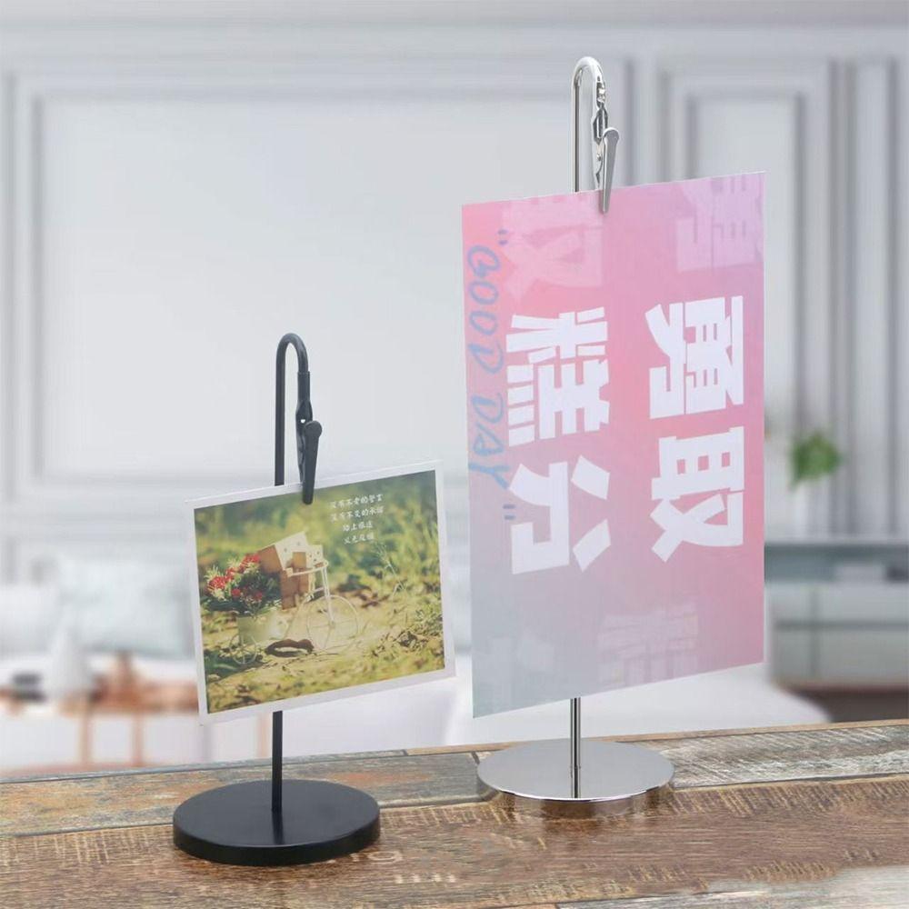 

Non-Slip Base Photo Clip Elegant Place Card Stands Romantic Wedding Table Stands Baby Shower 30cm