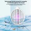 Foldable Design Electric Mosquito Swatter Electric Swatter 2 IN 1 Mosquito Lamp  Travel Use