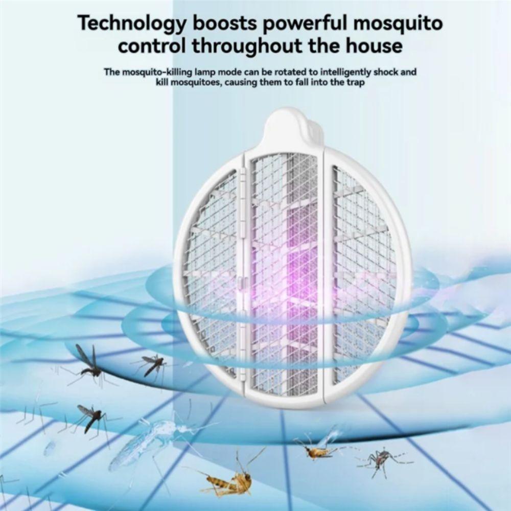 Rechargeable Battery Electric Mosquito Swatter Electric Swatter Automatic Attracting Lamp  Home Use