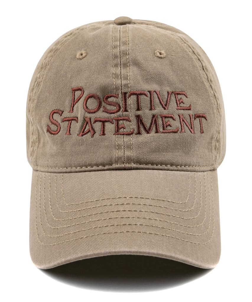 Wig Statement Washed Ball Cap - Dark Beige