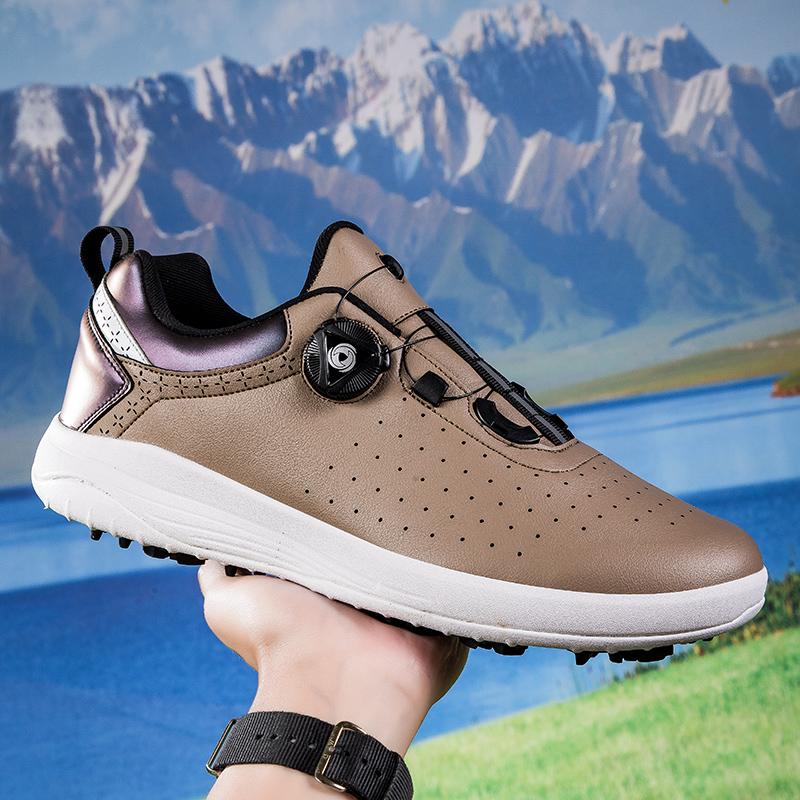 New Men Golf Shoes Non Slip Golfers Sneakers Breathable Footwears for Golfing Exercise Waterproof