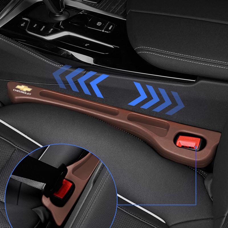 2Pcs Car Seat Gap Filler Side Seam Plug Strip Auto Accessories For Chevrolet Camaro Colorado Cobalt Captiva Spark Cruze Epica