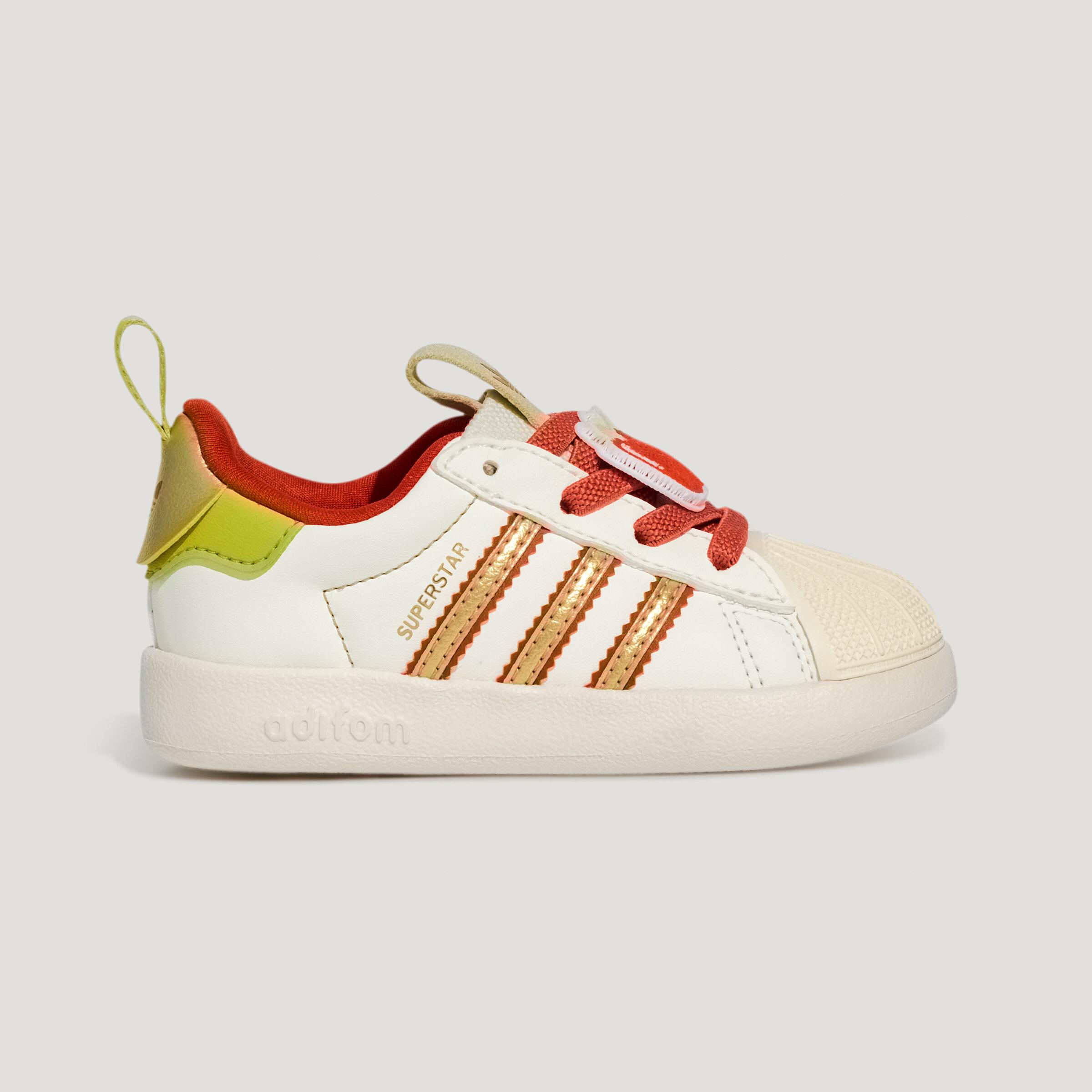 Adidas Originals AdiFOM Superstar 360 Low top Toddler Shoes Jade White 25.5