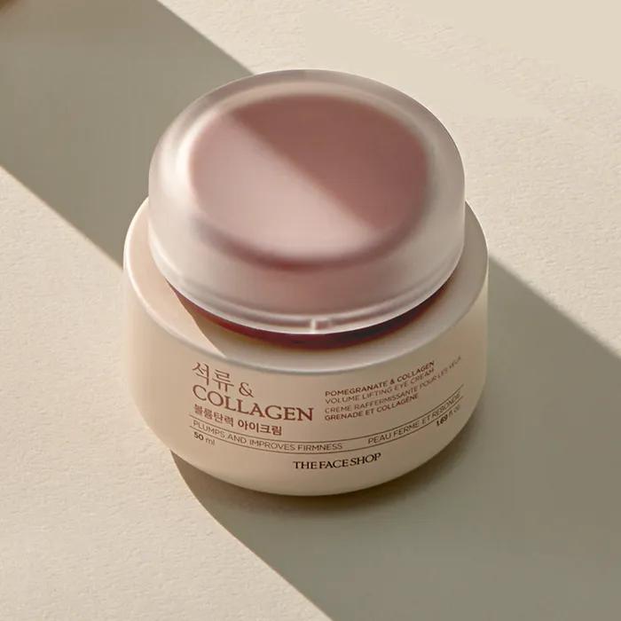 The Face Shop Pomegranate En Collagen Volume Elasticity Eye Cream 50ml
