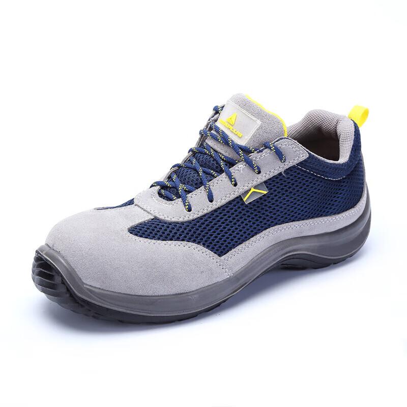 Deltaplus 301219 Cowhide Anti-Smash Anti-Puncture Safety Shoes