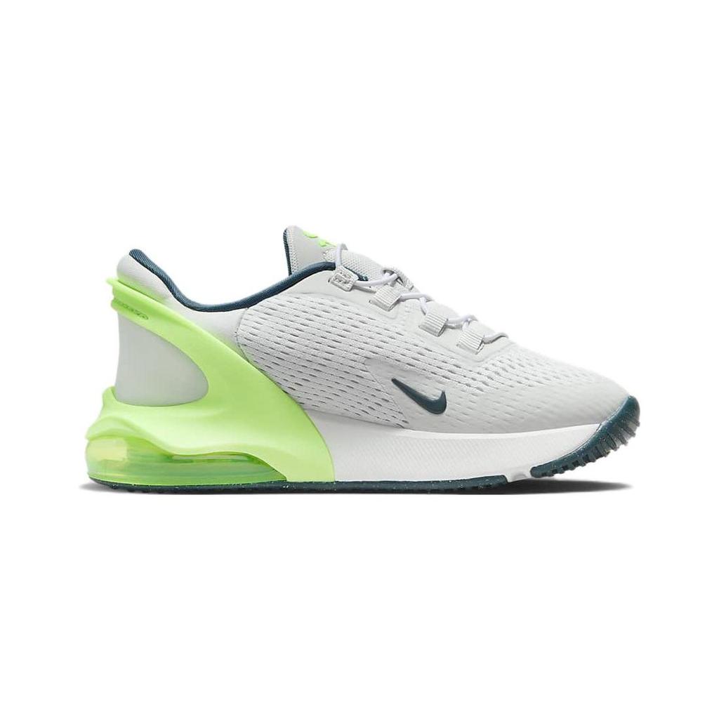 Nike Air Max 270 Comfortable Versatile Cushioning Low-Top Kids Running Shoes Kids running shoes White Green DV1969-006