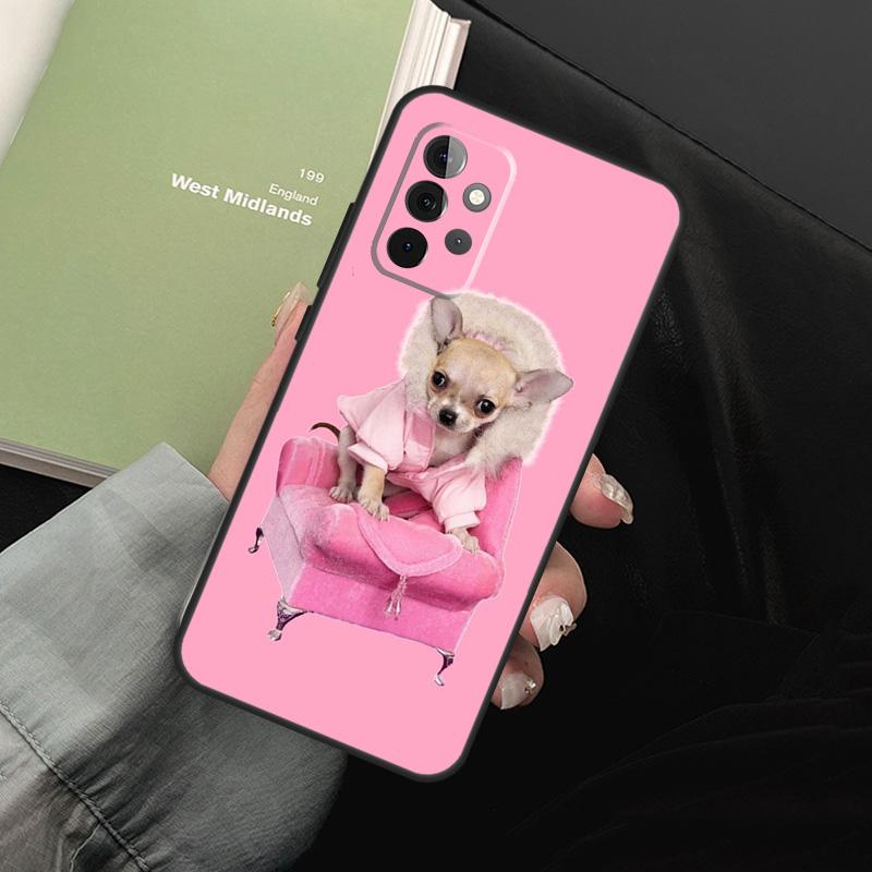 Chihuahua Dog For Samsung Galaxy A16 A06 A56 A36 A26 A05 A22 A32 A52 A54 A34 A14 A55 A15 A53 A33 A35 Case