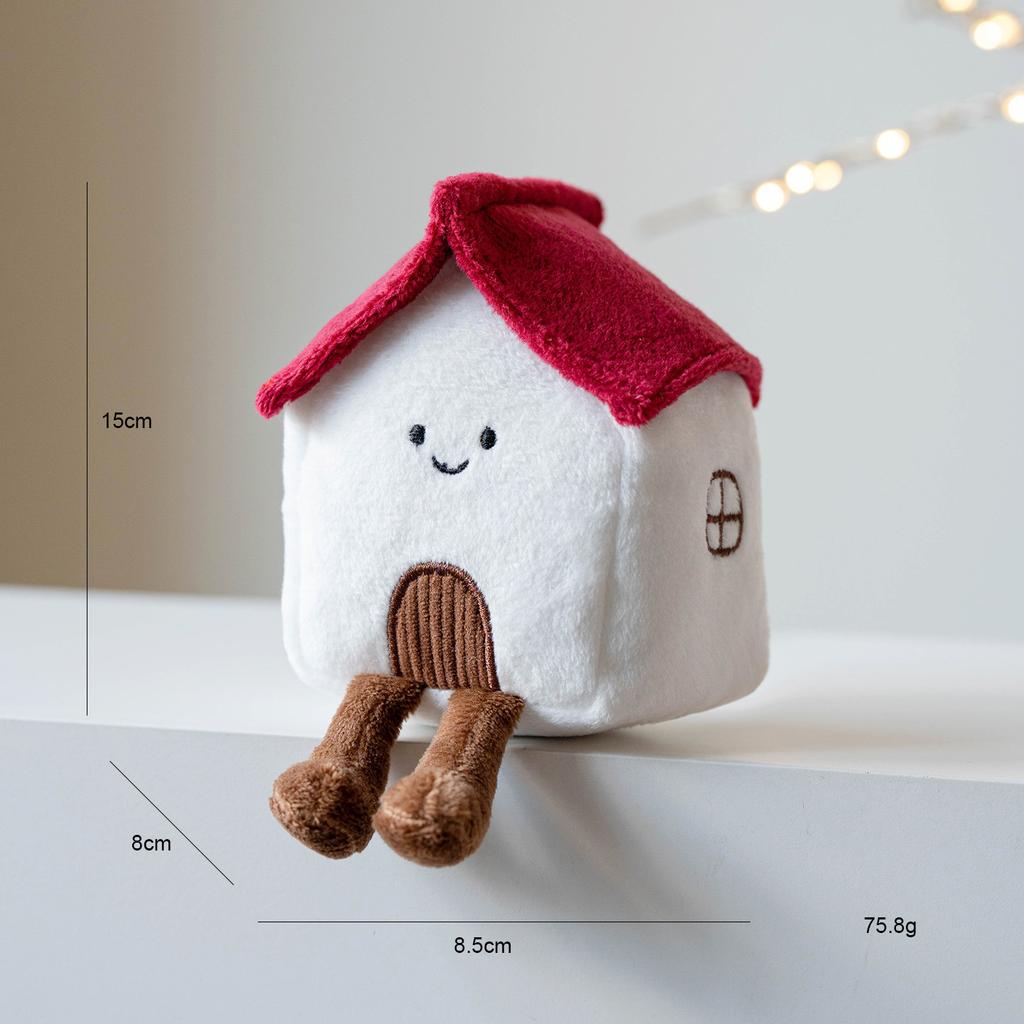 New Christmas plush doll ornament desktop atmosphere arrangement small ornament cartoon doll home decoration