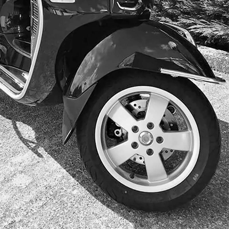Motorcycle Front Mudguard For Vespa GTS125 GTS250 GTS300 GTV300 2005-2021Splash Guard Motorcycle Tyre Flaps Accessories Black