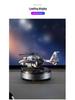 Solar-Powered Rotating Helicopter Car Air Freshener Ornament