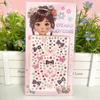 Lively Butterfly Rhinestone Face Stickers - Children's Dance Makeup Decorations