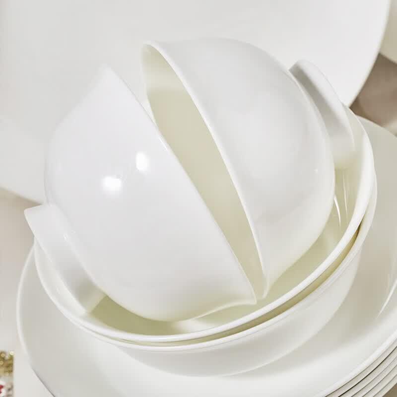 Ceramic High-Foot Rice Bowl