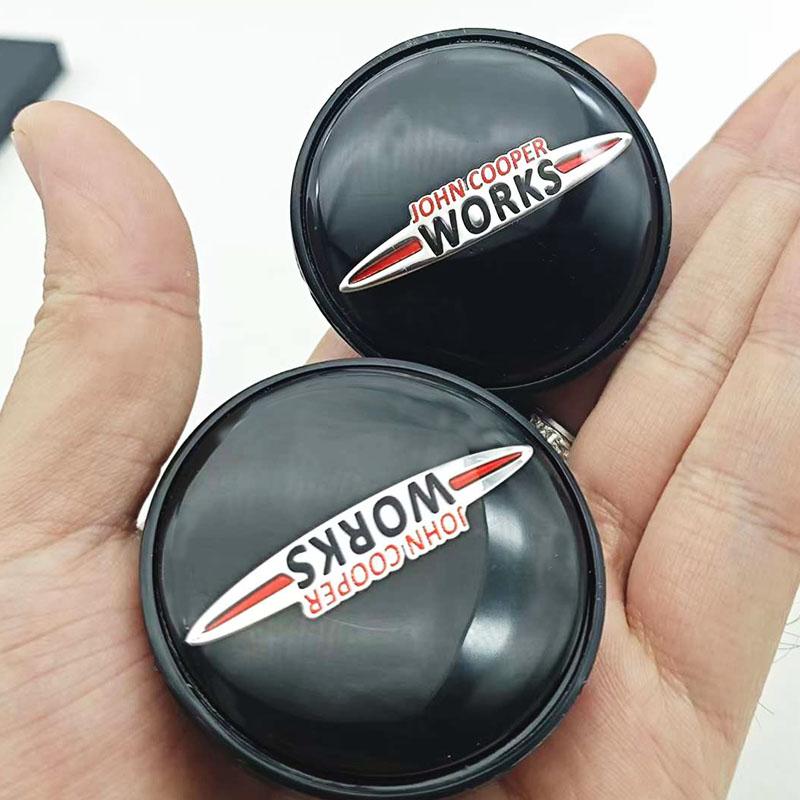 4Pcs 54mm Car Styling Wheel Center Hubcaps Replaced Cover For Cooper S JCW WORKS R55 R56 F55 F56 R57 R58 R59 R60 R50 Accessories