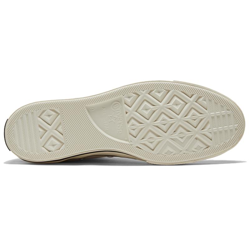 Converse Chuck Taylor All Star Hi Retro Trend High Top Canvas Shoes Unisex Light Grey Khaki