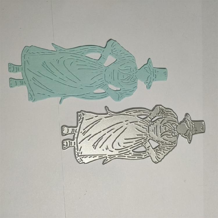 Tänzer Stanzformen Prägeschablonen für DIY Scrapbooking Album Karte Foto