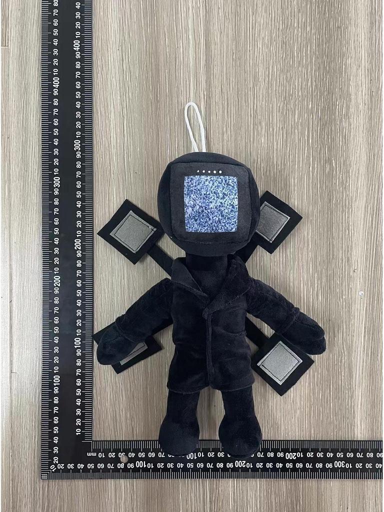 Skibidi Toilet Man Vs. Monitor Man Doll Plush Toy