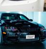 BMW 3 Series E92 E93 M3 RGB Headlight Assembly with Colorful Daytime Running Lights and Turn Signals (2005-2010).