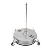 16.5 Inch Pressure Washer Surface Cleaner 4000psi Stainless Steel Power Surface Washer with 4