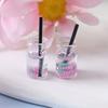10Pcs Resin Kawaii Colorful Mini Fruit Bottle Food Drinks For Doll House Kitchen Ornaments Dolls Party Children'S Toys
