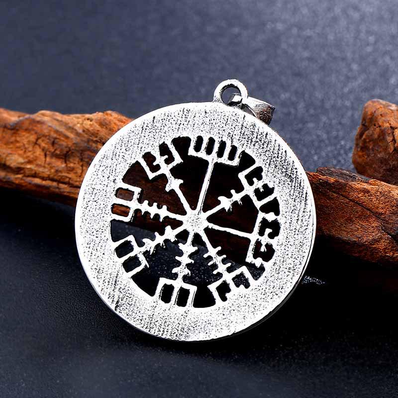 Iron Man Odin Rune Pendant: Titanium Steel with Norse Mythology Design