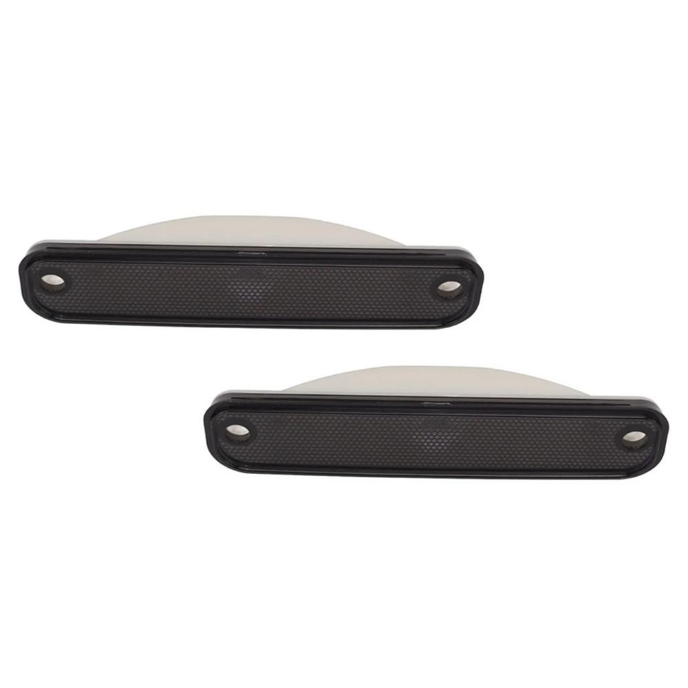 2x Smoked Side Marker Light For GMC Chevy Pickup Blazer Suburban Jimmy 1973-1980