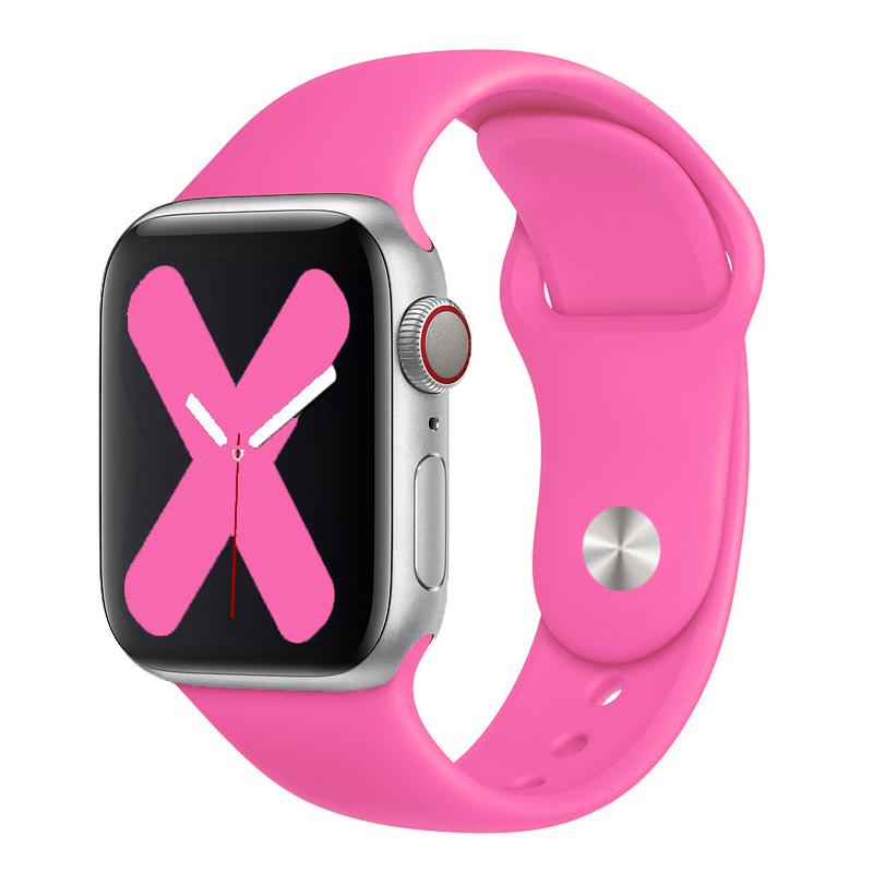 Strap For Apple Watch bands 44mm 45mm 40mm 41mm 42mm 46mm Sport Silicone correa smartwatch Bracelet iWatch Series 10 9 8 11 SE 3