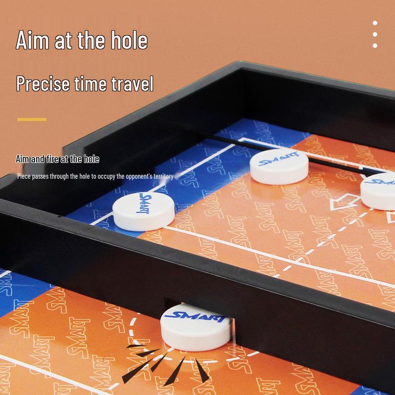 Bouncy Chess Ice Hockey Bumper Table Game