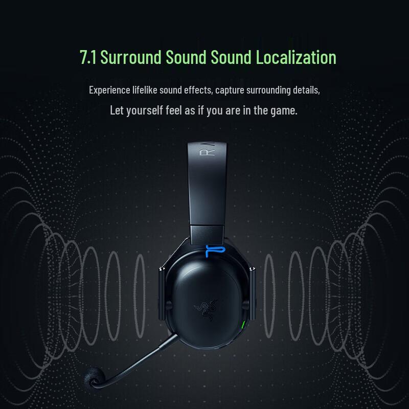 Razer BlackShark V3 X HyperSpeed Wireless Gaming Headset