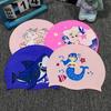 Kids' Waterproof Ear-Protecting Swim Cap for Long Hair