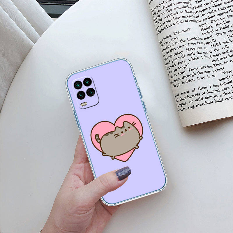 JO46 Pouzdro na telefon Pusheens Cat pro Motorola G34 G32 G31 G14 G84 G62 E32 G24 G72 G71 G73 G85 G200 G60S G60 G52 G51 G50 G42 G41 G32 G30