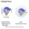 Original Cool Charms Bead Copper American Style Independent Free Pirates Pendant For Man Jewelry For Bracelet