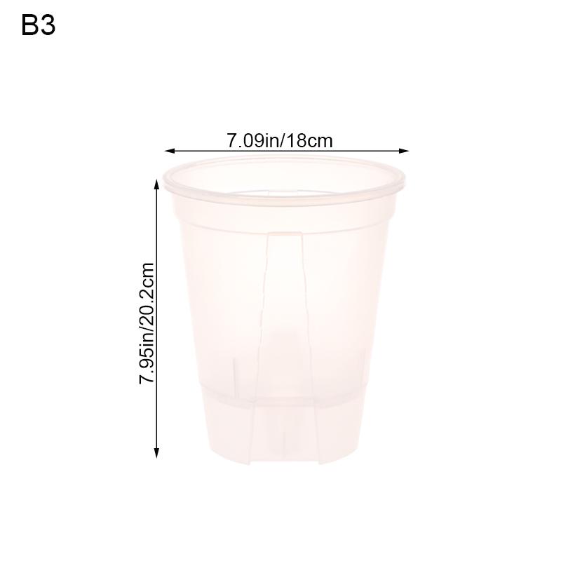 Water Storage Flowerpot Bonsai Basin Butterfly Orchid Breathable Hydroponic Pot Self Absorbing Basin Gardening Planting Tool