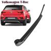 Rear Wiper Arm & Blade Assembly Kit for T-Roc, Compatible with Tiguan AD1, Polo AW, Golf MK7 Estate, Taigo