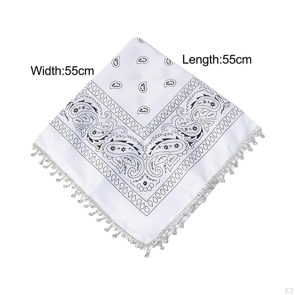Bandana Schal Wickel Neuheit Taschentuch Multifunktionale Kopfbedeckung Mode Cowboy Kopfwickel