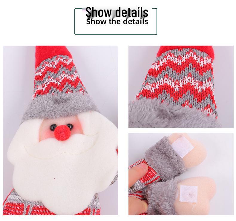 Christmas Cartoon Doll Curtain Tie-Back for Home Decoration and Gift