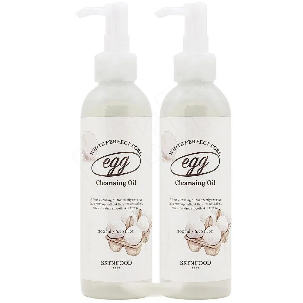 1+1 Skinfood Egg White Perfect Pore Cleansing Oil 200мл