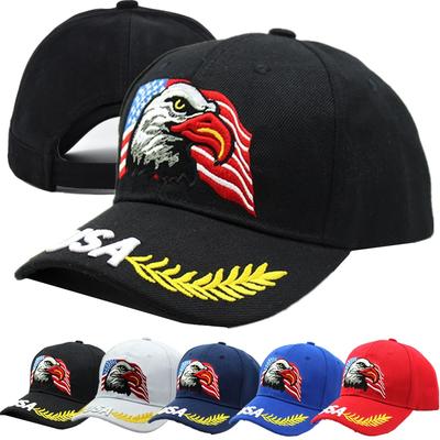 Unisex Baseball Cap 3D USA Eagle Embroidery Cap Men And Women Outdoor Sports Hats