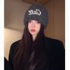 Unisex Letter Embroidered Beanie Stretchable Fit Casual Beanie Hat  Outdoor Activities