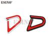 Car Styling 3D SD D Logo Metal Alloy Adhesive Emblem Badge Decal Auto Accessory for MINI Copper R55 R56 R60 R61 Clubman F55 F56