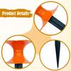 2 Garden Hose Guide Spikes, Horse Roller Guides, Plant Protection Hoses, Pull Stands,