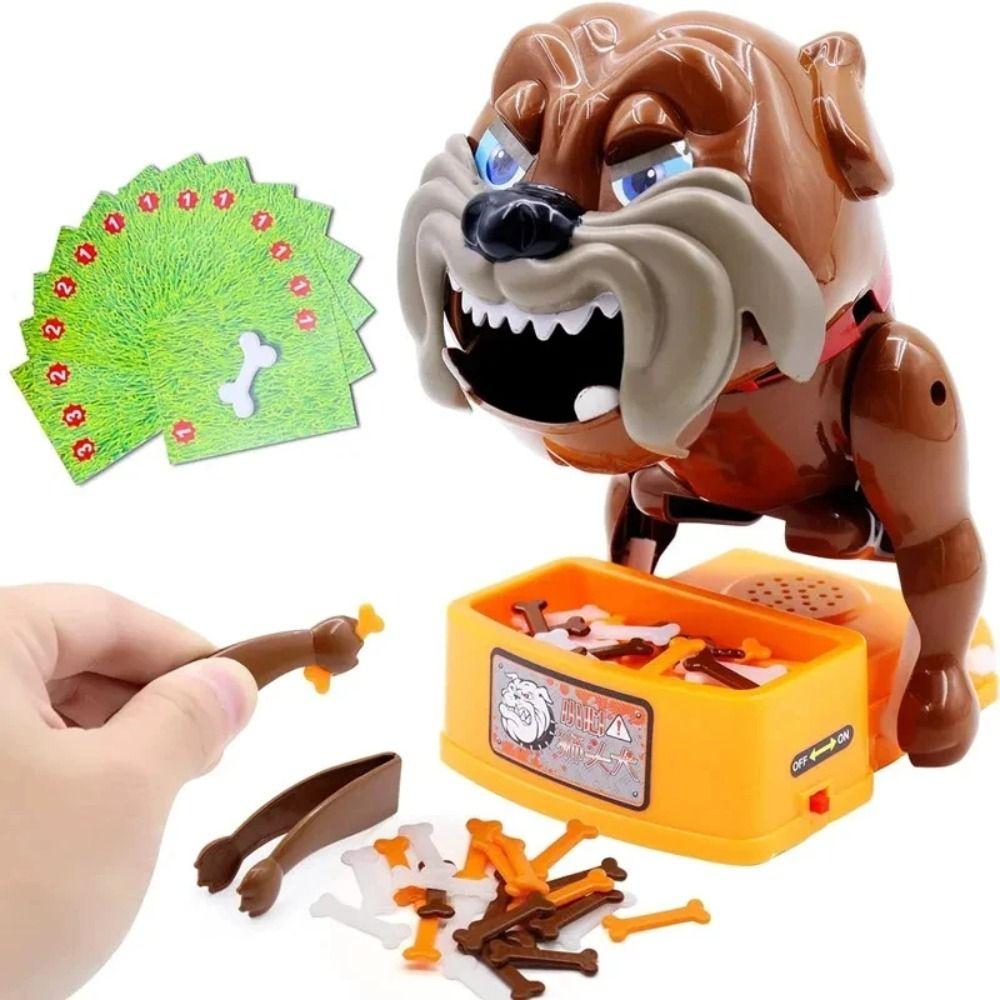 Plastics Flake Out Bad Dog Games Multifunctional Finger Bite Scary Game  Kids Toddlers