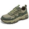 Skechers DLites Hiker Comfortable Versatile Durable Grip Low Top Hiking Shoes Men Sneaker Olive-Brown 237421-OLBR