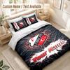 Custom Name Bedding Set 3 PiecesFC Utrecht Print Duvet Cover + 2 Pillowcases Soft Bed Decor