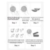 1Pair Silicone Nipple Covers Seamless Reusable Skin-Friendly Liners Adhesive Breast Boob Tape Invisible Chest Stickers
