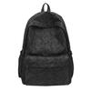 Schoolbag Schoolbag Korean Version Ins Simple Large Capacity Solid Color Middle and High School Students Versatile High School Mountaineering Travel 