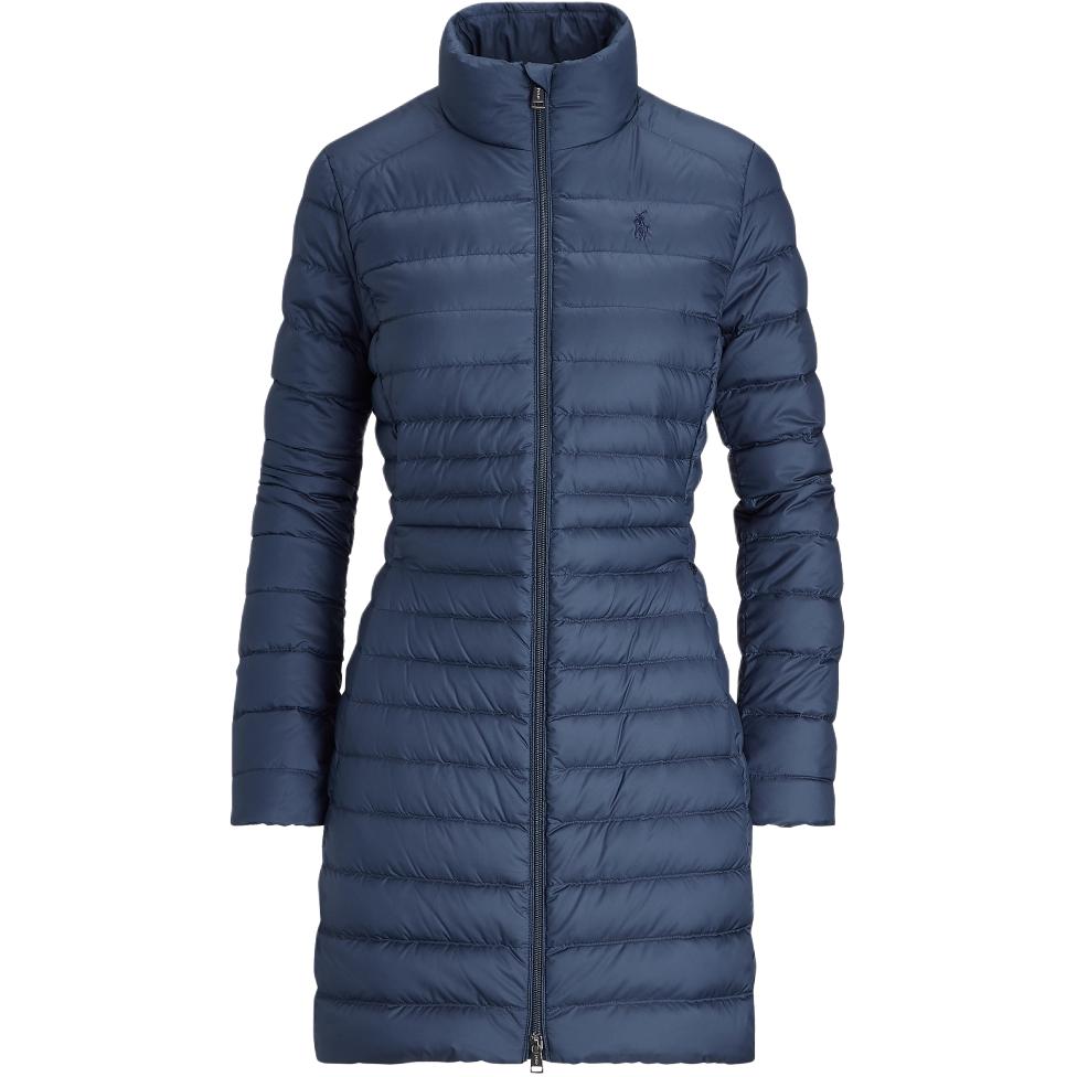 

Polo Ralph Lauren Long Sleeve White Duck Down Jacket With Pony Logo Embroidery Women outerwear WMPOOTWN2820016-410 XS