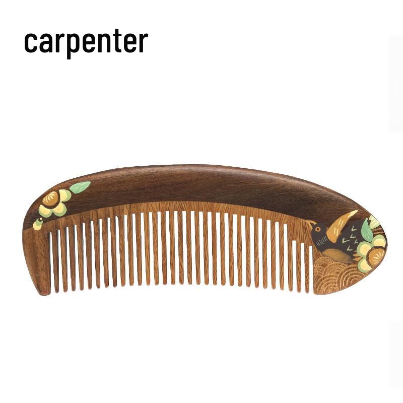 Tan Mujian Green Sandalwood Comb Gift Set - Magpie Design